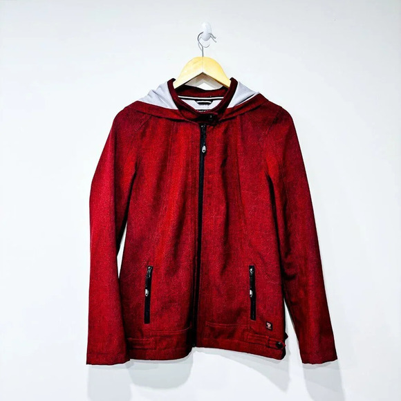 POINT ZERO Red waterproof  coat - Picture 1 of 11